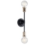 Armstrong Wall Sconce - Black / Brass