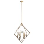 Layan Pendant - Brass / Polished Nickel