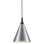 Dorothy Tall Pendant - Brushed Nickel