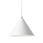 Abyss Mini Pendant - Matte White