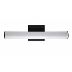 Rail Bathroom Vanity Light - Black / White