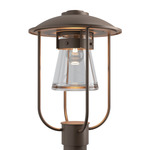 Erlenmeyer Outdoor Post Light - Coastal Bronze / Clear