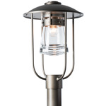 Erlenmeyer Outdoor Post Light - Coastal Dark Smoke / Clear