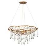 Laguna Chandelier - Burnished Gold