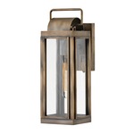 Sag Harbor 120V Outdoor Wall Sconce - Burnished Bronze / Clear