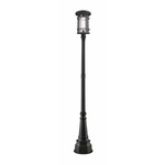 Jordan 564 Outdoor Pole Light - Oil Rubbed Bronze / Clear Seedy