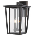 Seoul Outdoor Wall Light - Oil Rubbed Bronze / Clear