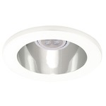 Low Voltage 4IN RD Premium Open Reflector Downlight Trim - White / Specular Clear