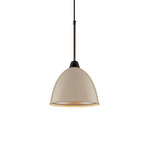 Classic Pendant - Bronze / Ivory