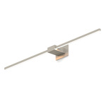 Z-Bar Wall Sconce - Brushed Nickel