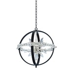 Angelo Pendant - Matte Black / Firenze Clear