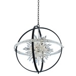 Angelo Pendant - Matte Black / Firenze Clear