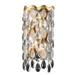 Caretta Wall Sconce - Antique Brass / Firenze Clear