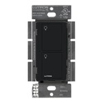 Caseta Wireless In-Wall Neutral Wire Switch - Black