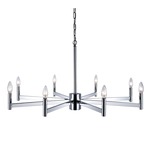 Euryale Chandelier - Chrome