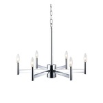 Euryale Chandelier - Chrome