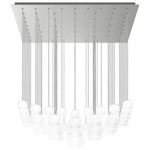 Oto Surface Multi Light Pendant - Nickel / White