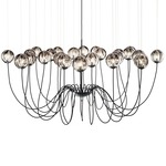 Puppet Chandelier - Chrome / Smoky