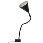 Matt Flower Lavagna Floor Lamp - Black Chalkboard / Silver