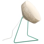 Matt Cyrcus F Nebula Floor Lamp - Turquoise / White