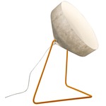 Matt Cyrcus F Nebula Floor Lamp - Orange / White