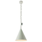 Matt Jazz Cemento Pendant - Grey Cement / White