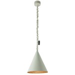 Matt Jazz Cemento Pendant - Grey Cement / Bronze