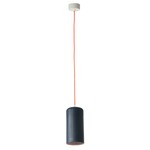 Be.Pop Candle 1 Pendant - Orange / Dark Blue