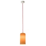 Be.Pop Candle 1 Pendant - Red / Neutral