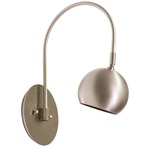 Halo Wall Sconce - Satin Nickel