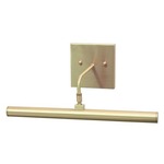 Slim Line DSL LED Picture Light - Satin Brass