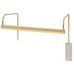 Slim Line SL Plug-in Picture Light - Polished Brass