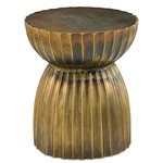 Rasi Table / Stool - Antique Brass