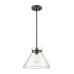 Mickley Pendant - Oil Rubbed Bronze / Clear