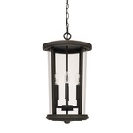 Howell Outdoor Pendant - Oiled Bronze / Clear