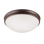 Signature 2032/2034 Ceiling Light Fixture - Oil Rubbed Bronze / White