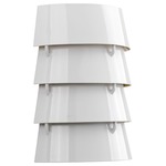 Surfrider Wall Sconce - White