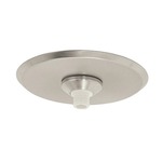 2IN Round Fast Jack Canopy w/o Transformer - Satin Nickel