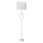 Knot Floor Lamp - White / Off White