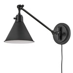 Arti Swing Arm Wall Sconce - Black