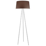 Tripod Floor Lamp - Gray / Moka