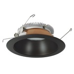 Cobalt 6IN 1500LM Round Open Reflector Trim - Bronze Reflector / Bronze Flange