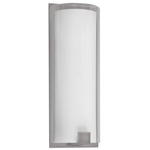 Nolan Color-Select Wall Sconce - Satin Nickel / White