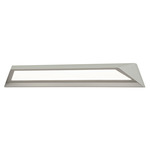 Ryland Bathroom Vanity Light - Satin Nickel / White