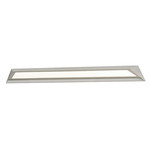 Ryland Bathroom Vanity Light - Satin Nickel / White