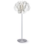 Nightbloom Floor Lamp - White / Matte White