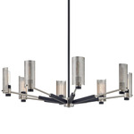 Pilsen Chandelier - Carbide Black / Satin Nickel