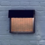 Sisal Outdoor Wall Sconce - Graphite Brown / Brown