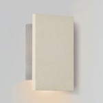 Tersus Outdoor Downlight Wall Sconce - White Concrete