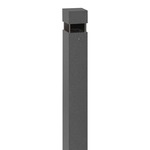 Miniquadro Outdoor Bollard Light - Anthracite Grey / Opal